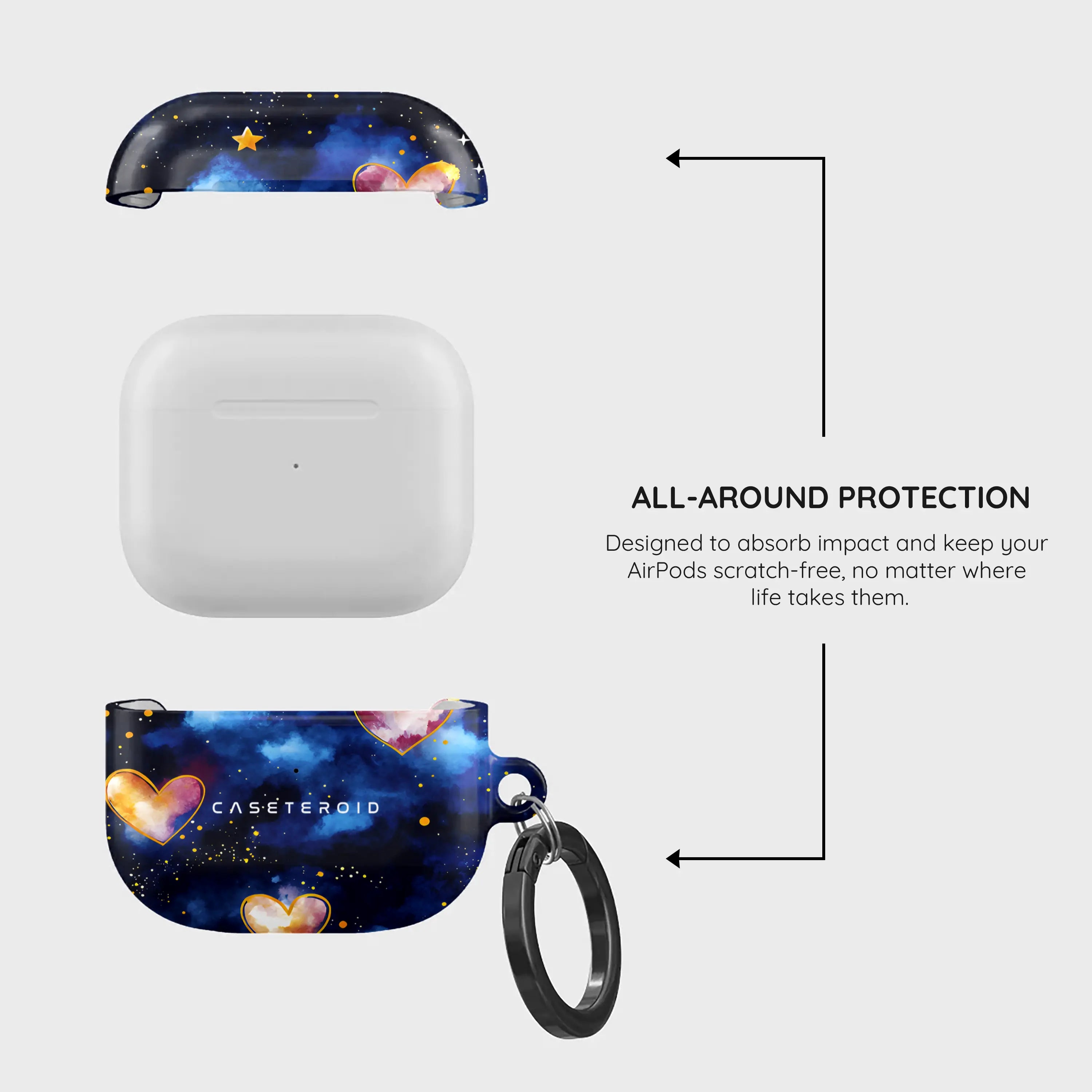 Hearts of the Cosmos - AirPods 3 Case