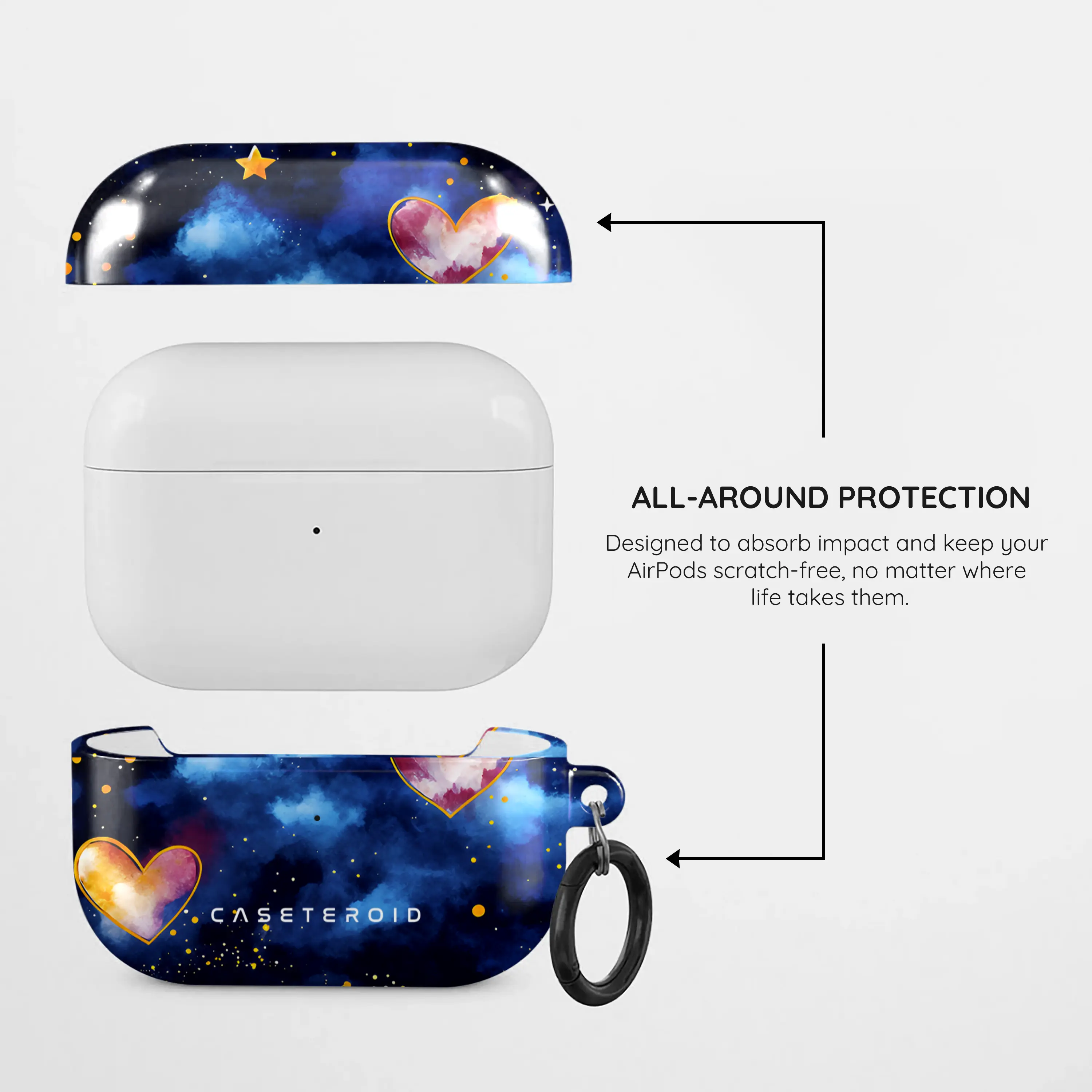 Hearts of the Cosmos - AirPods Pro Case