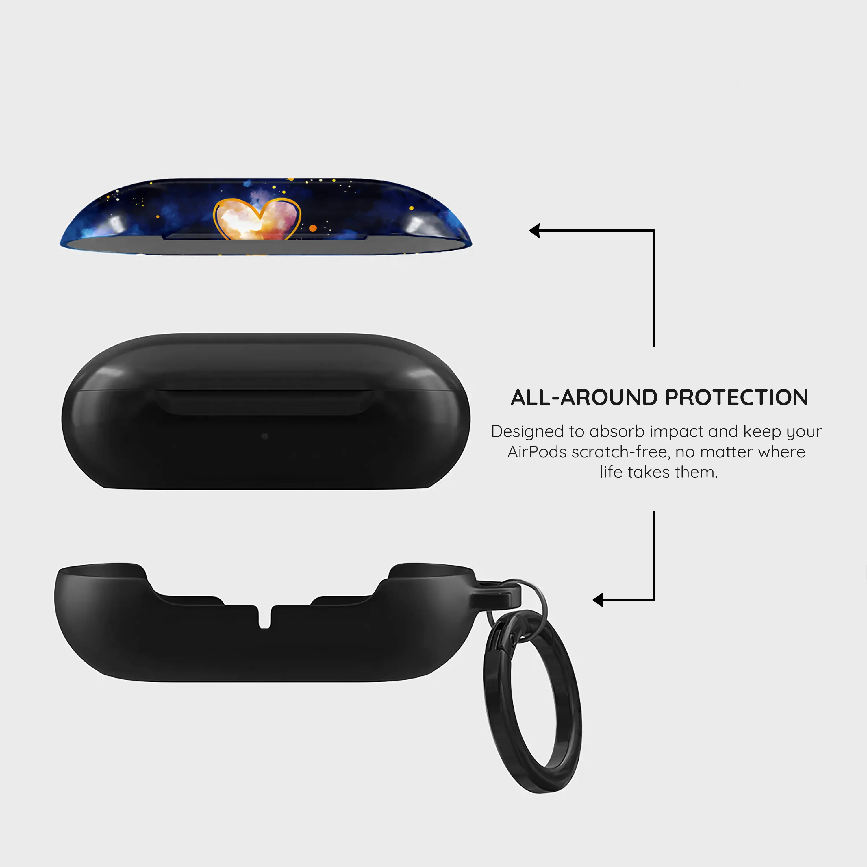 Hearts of the Cosmos - Samsung Galaxy Buds Plus Case