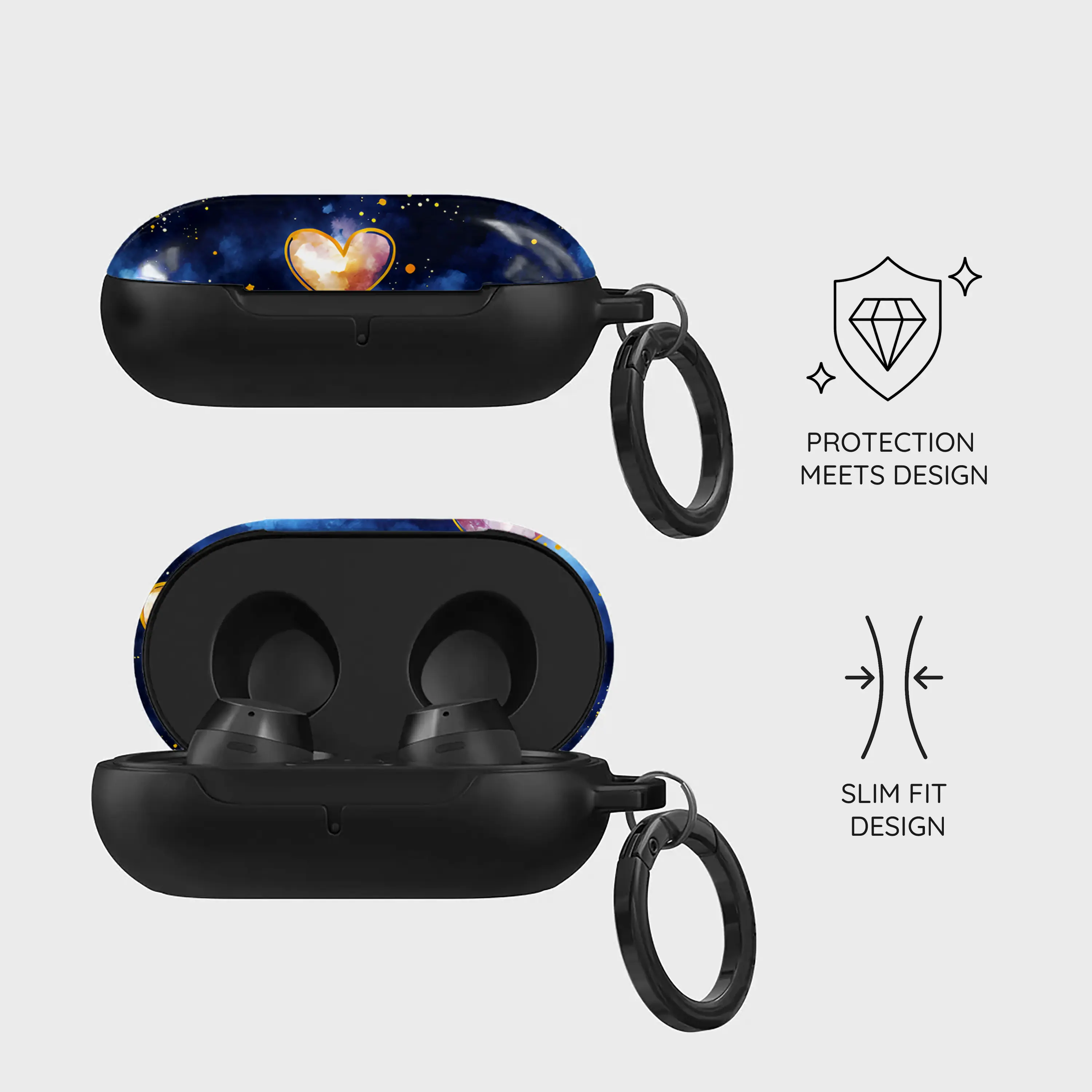 Hearts of the Cosmos - Samsung Galaxy Buds Plus Case