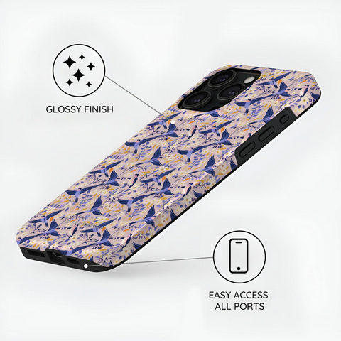 Indigo Serenade - iPhone 15 Pro Case