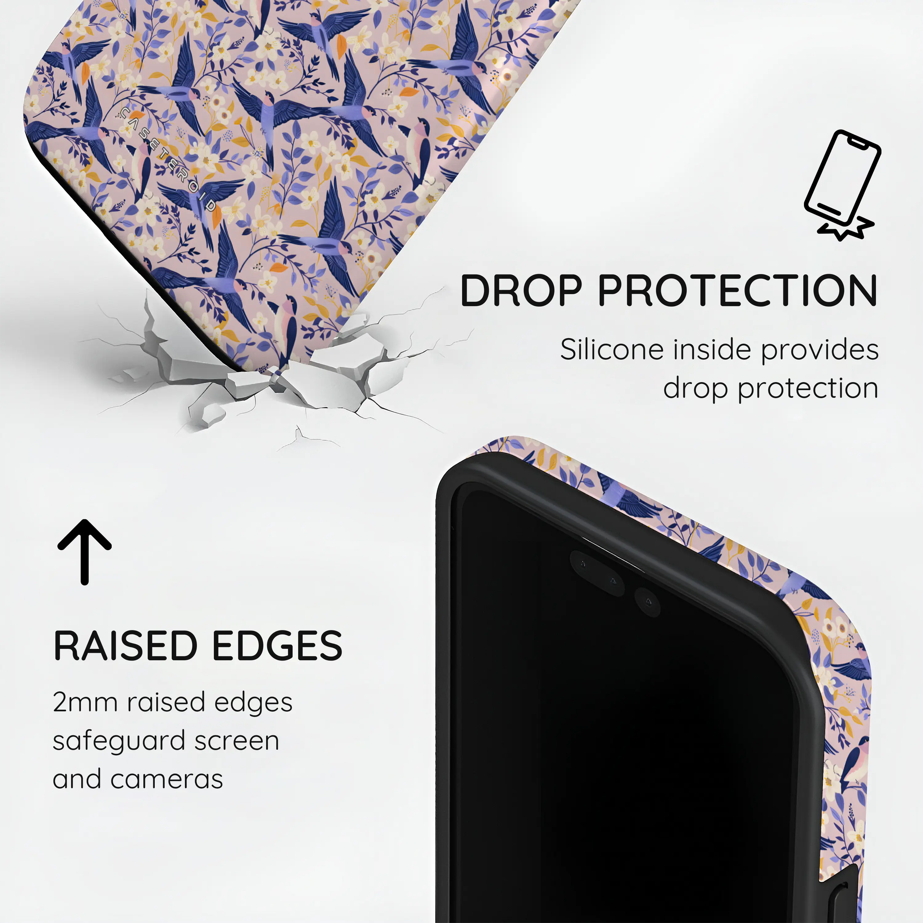 Indigo Serenade - iPhone 15 Pro Max Case