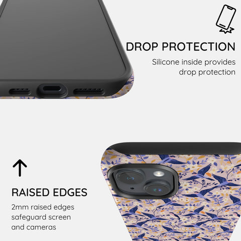 Indigo Serenade - iPhone 15 Plus Case