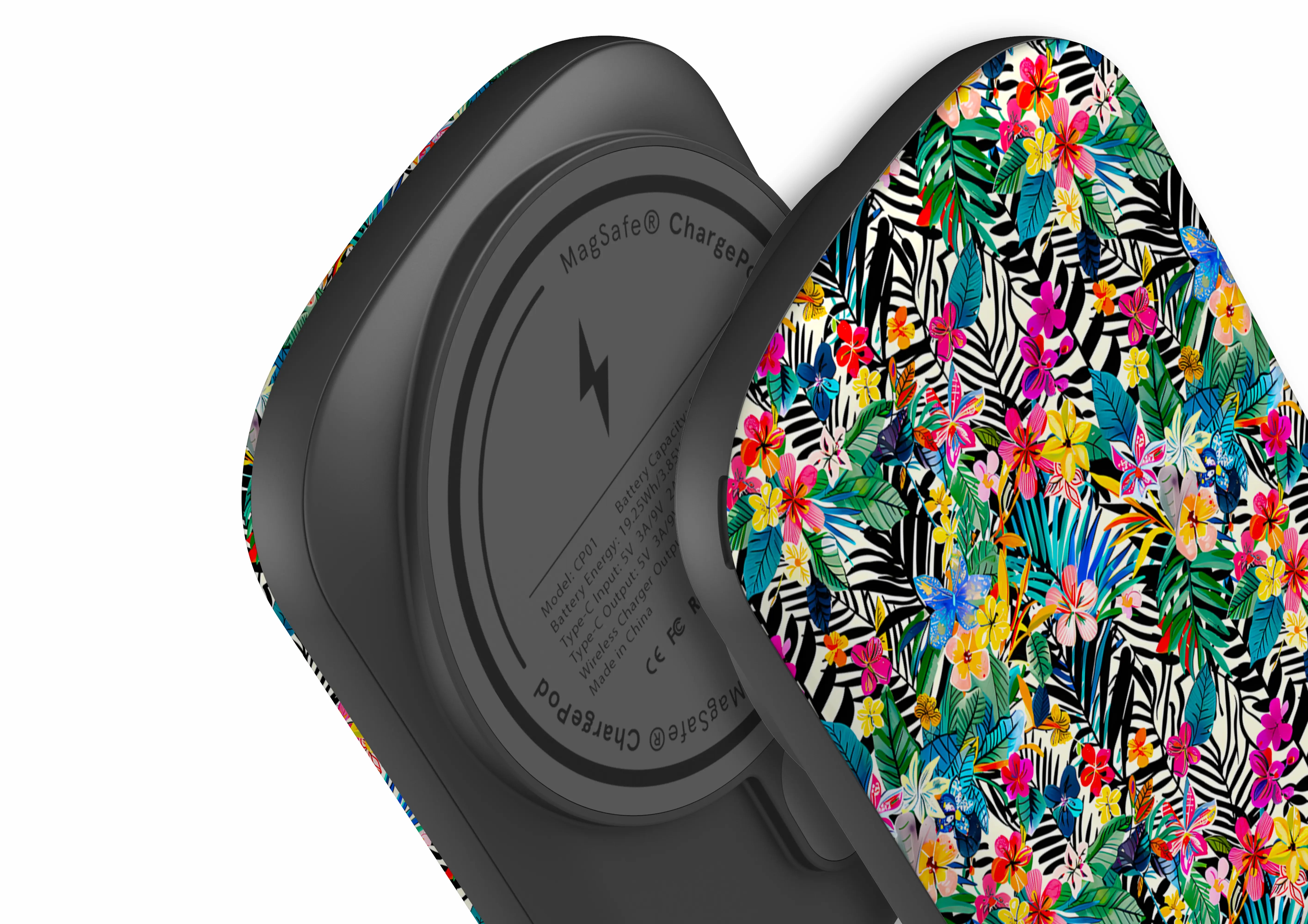 Jungle Bloom - ChargePod MagSafe Power Bank