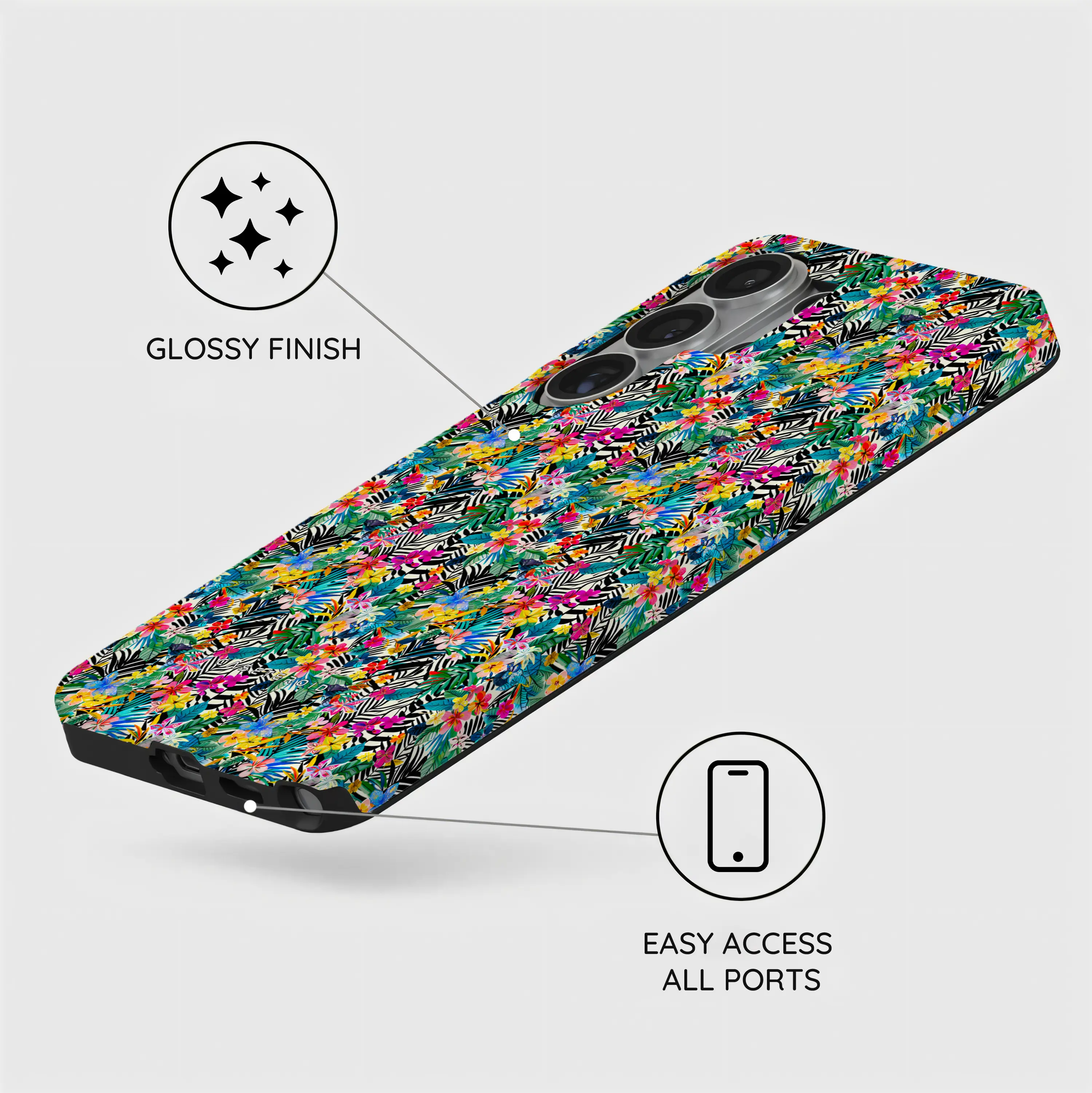 Jungle Bloom - Samsung Galaxy S26 Ultra Case