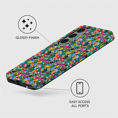 Jungle Bloom - Samsung Galaxy S26 Plus Case