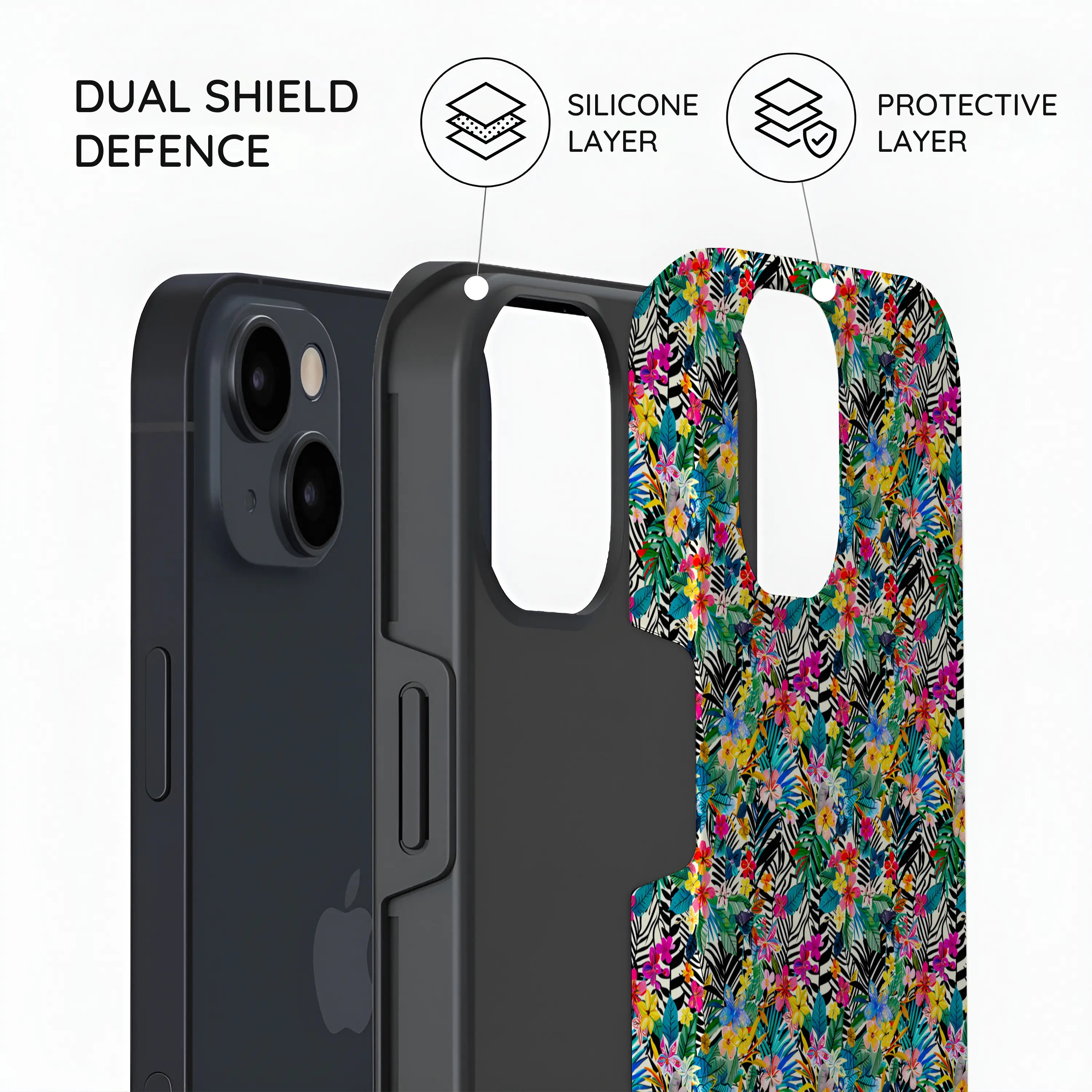 Jungle Bloom - iPhone 14 Case