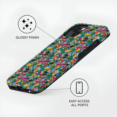 Jungle Bloom - iPhone 14 Case