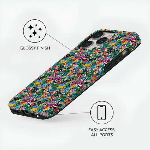 Jungle Bloom - iPhone 13 Pro Case