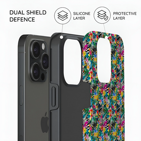 Jungle Bloom - iPhone 15 Pro Case
