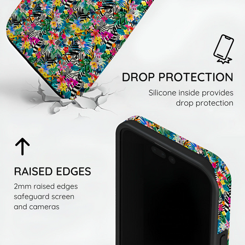 Jungle Bloom - iPhone 15 Pro Case
