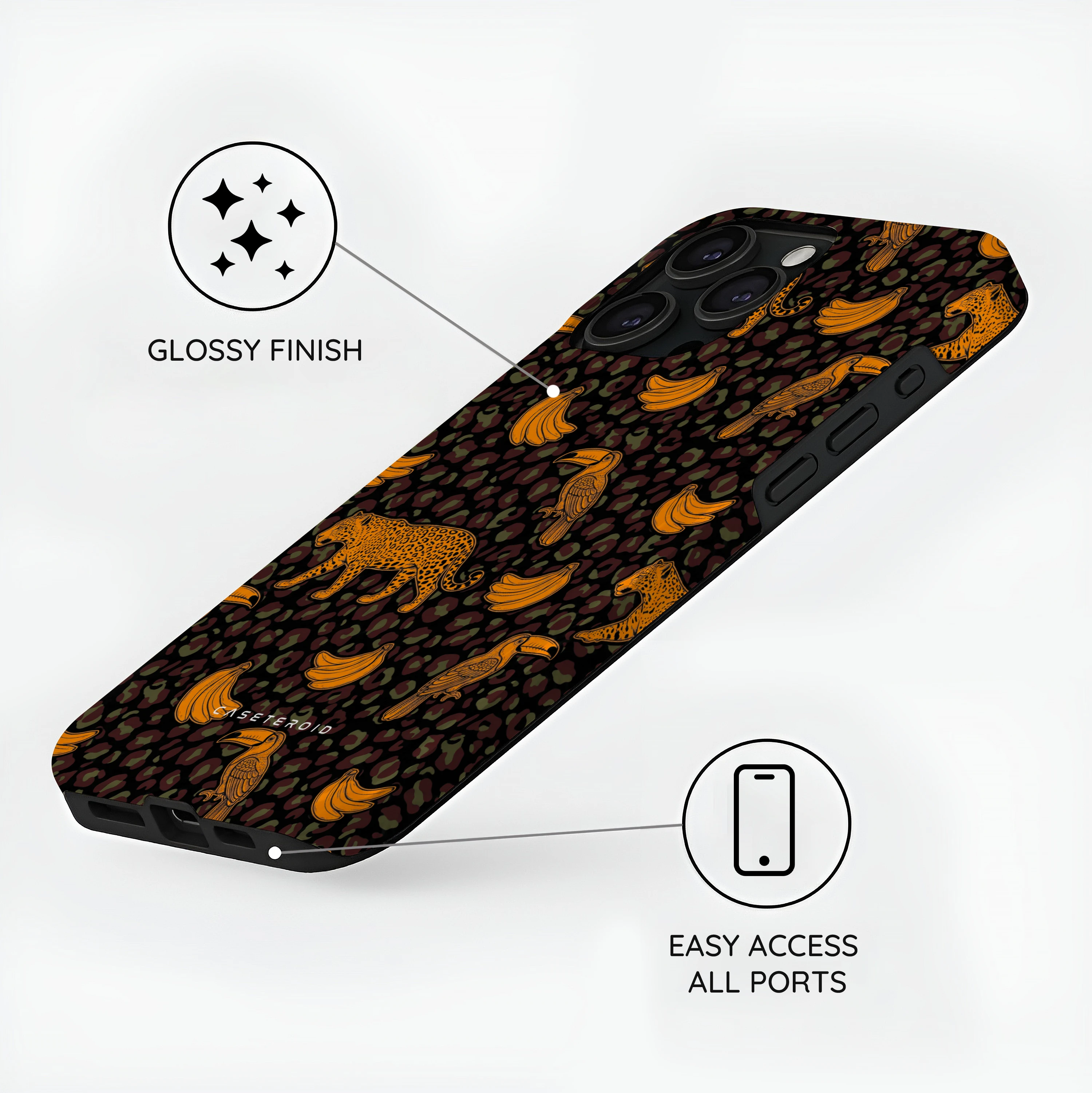 Jungle Safari - iPhone 15 Pro Case