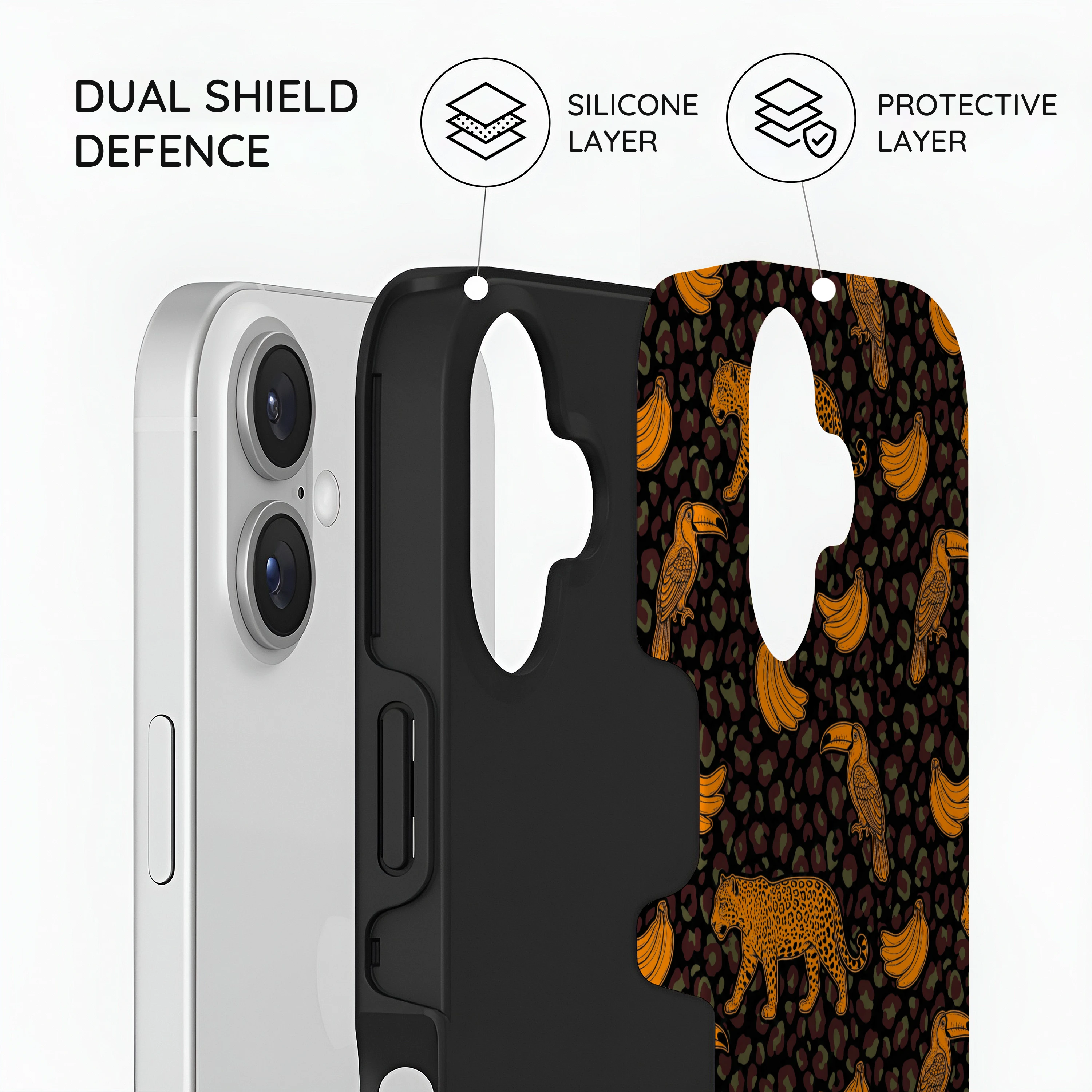 Jungle Safari - iPhone 16 Plus Case