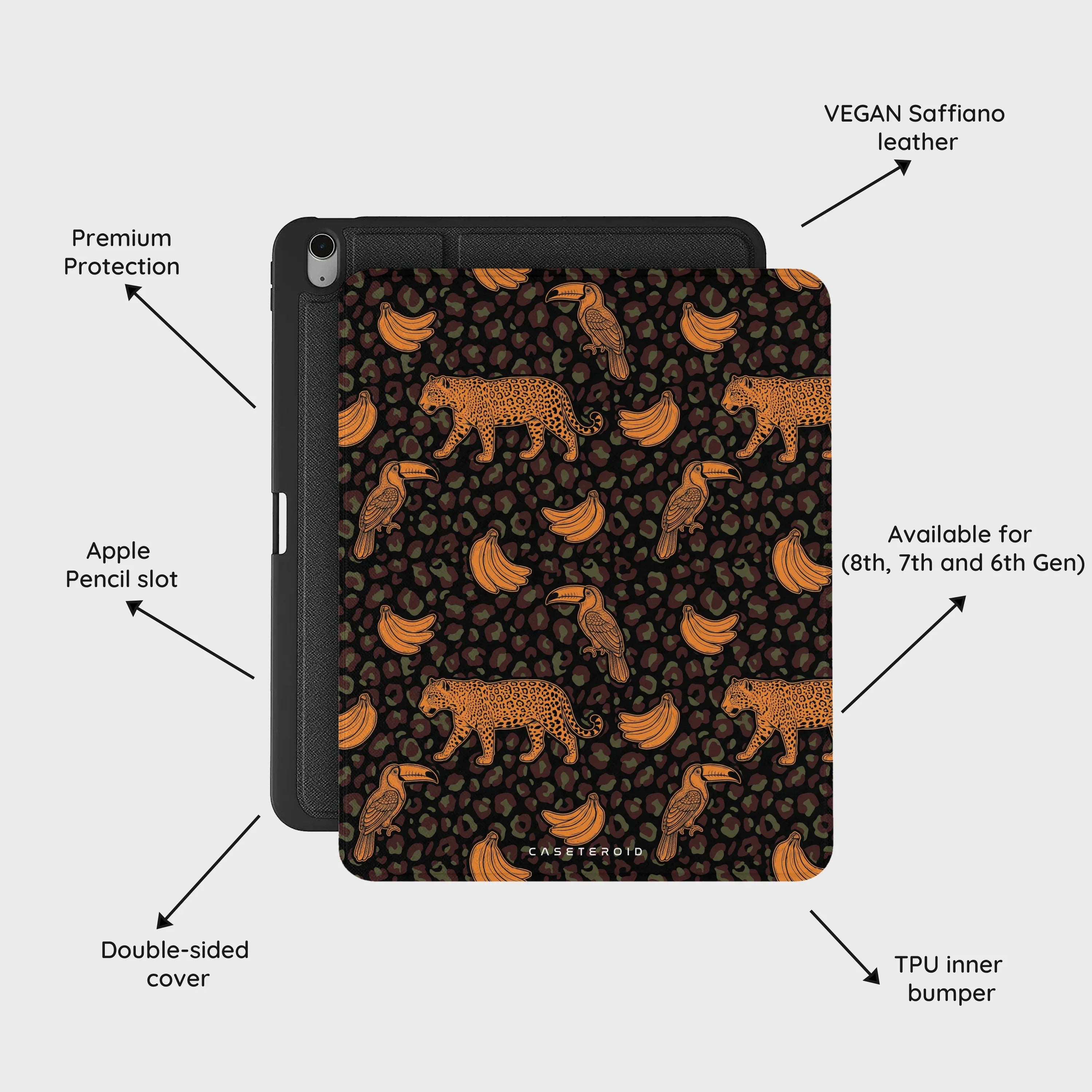Jungle Safari - iPad Air 13 (8th/7th/6th Gen) Case