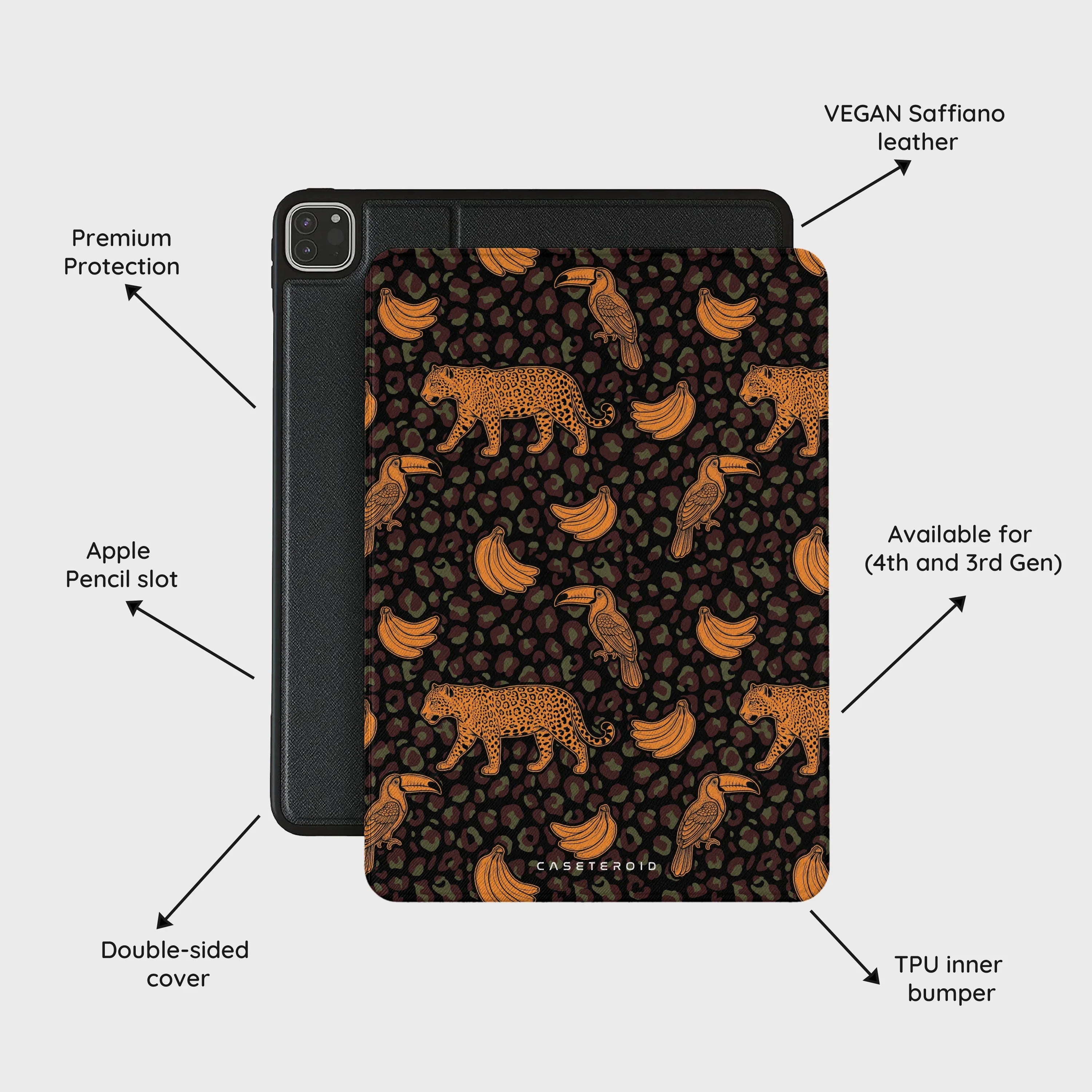Jungle Safari - iPad Pro 11 (4th/3rd Gen) Case