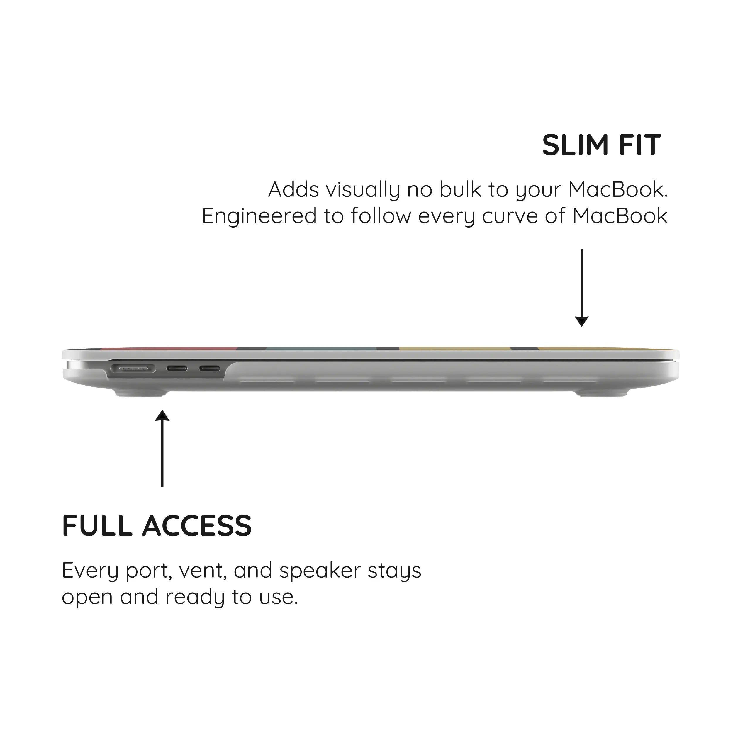 Kaleido Strokes - MacBook Air Case