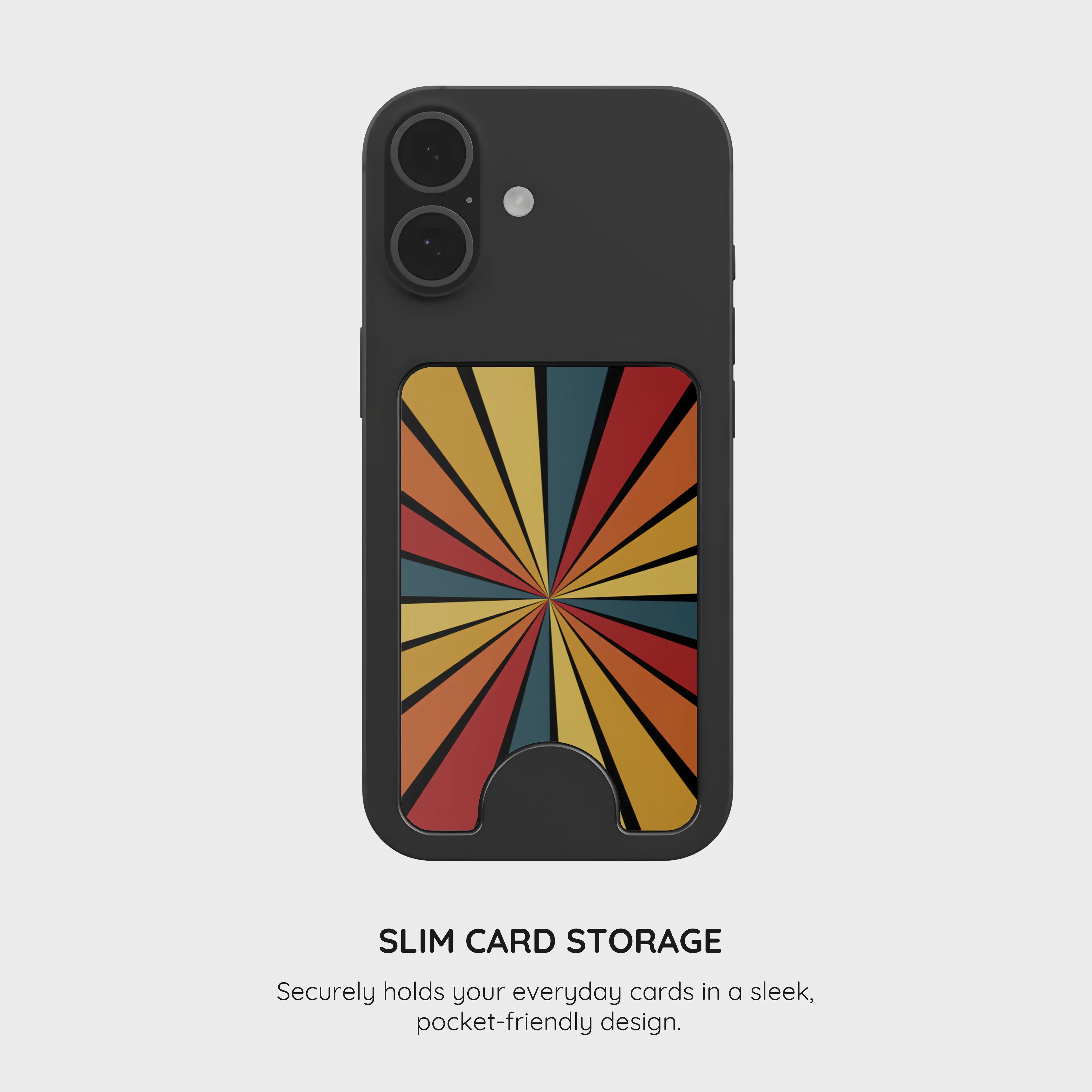 Kaleido Strokes - Magnetic Wallet & Stand