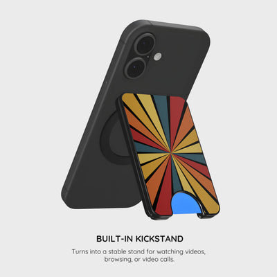 Kaleido Strokes - Magnetic Wallet & Stand