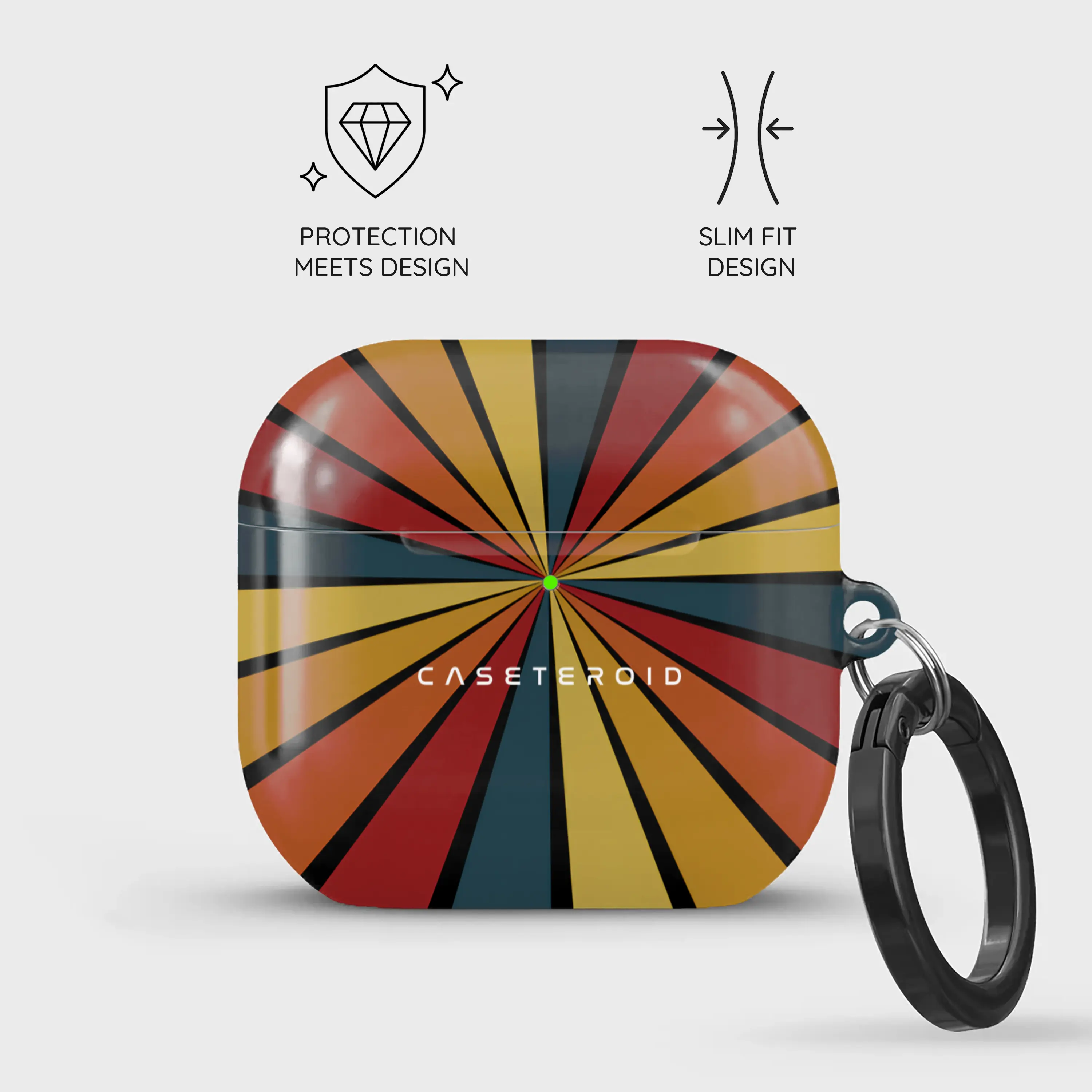 Kaleido Strokes - AirPods 4 Case