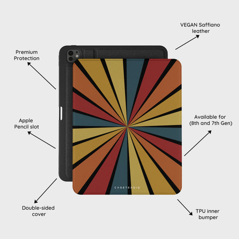 Kaleido Strokes - iPad Pro 13 (8th/7th Gen) Case
