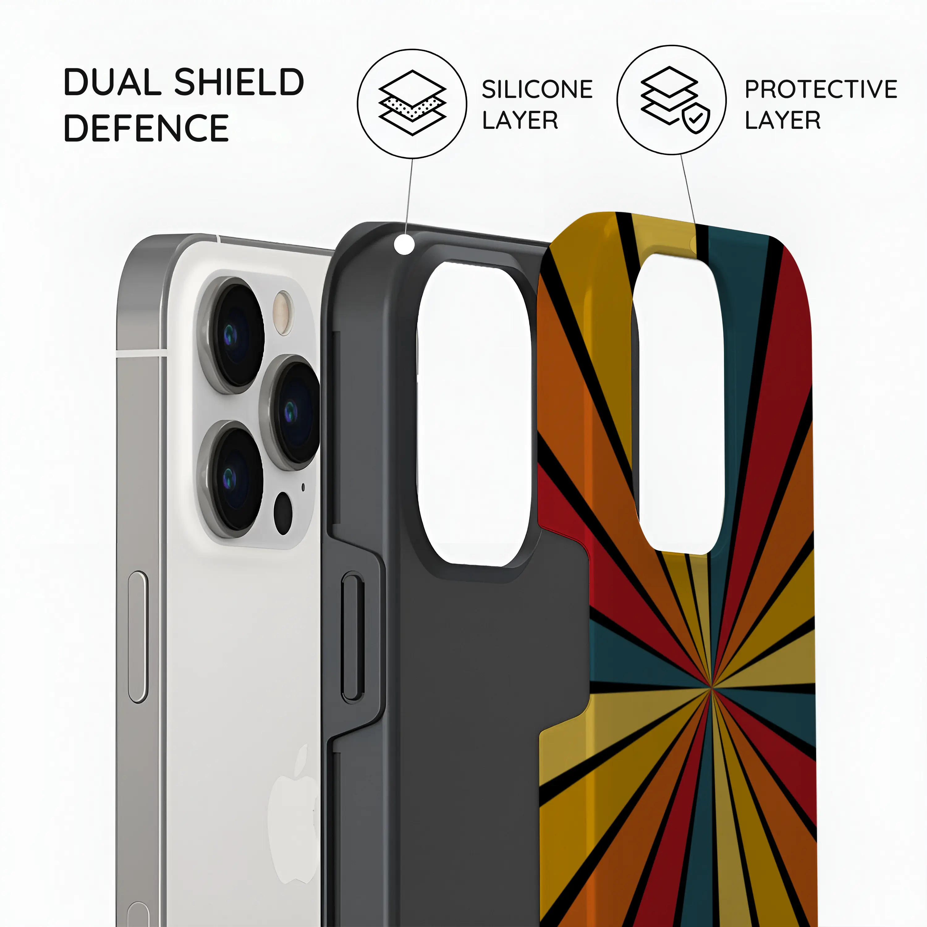 Kaleido Strokes - iPhone 14 Pro Max Case