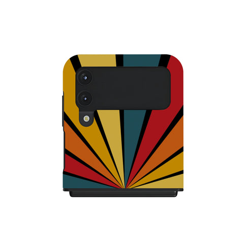 Kaleido Strokes - Samsung Galaxy Z Flip 4 Case
