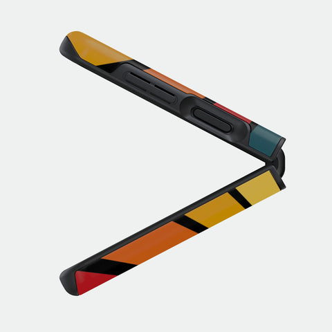 Kaleido Strokes - Samsung Galaxy Z Flip 4 Case