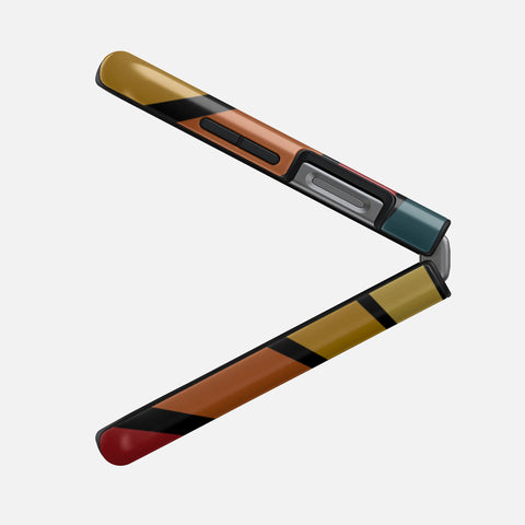 Kaleido Strokes - Samsung Galaxy Z Flip 6 Case
