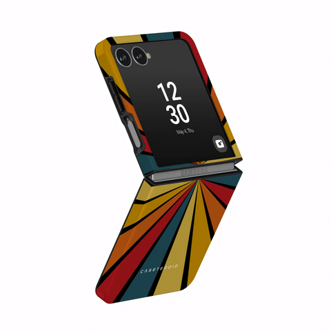 Kaleido Strokes - Samsung Galaxy Z Flip 7 Case