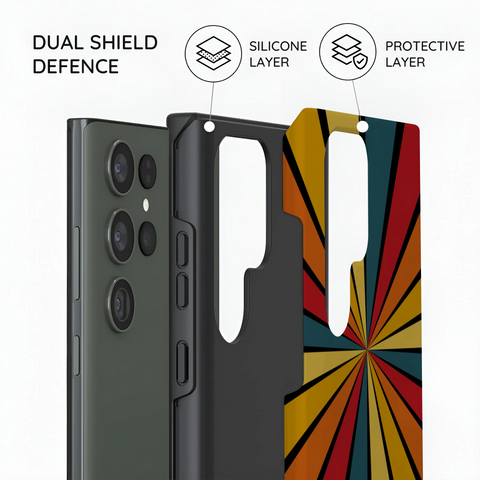 Kaleido Strokes - Samsung Galaxy S23 Ultra Case