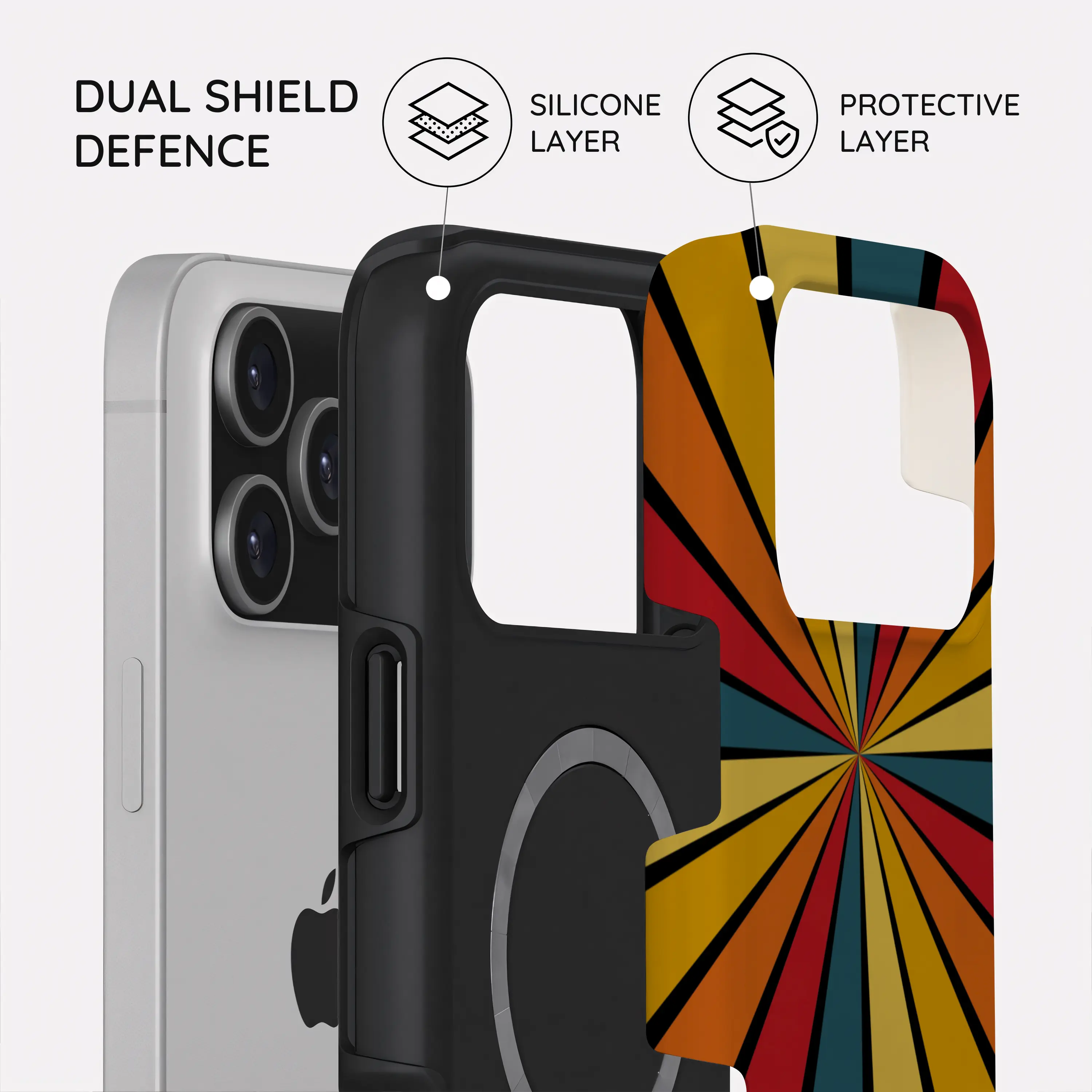 Kaleido Strokes - iPhone 17 Pro Max Case