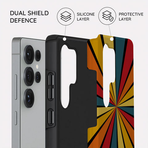 Kaleido Strokes - Samsung Galaxy S25 Ultra Case