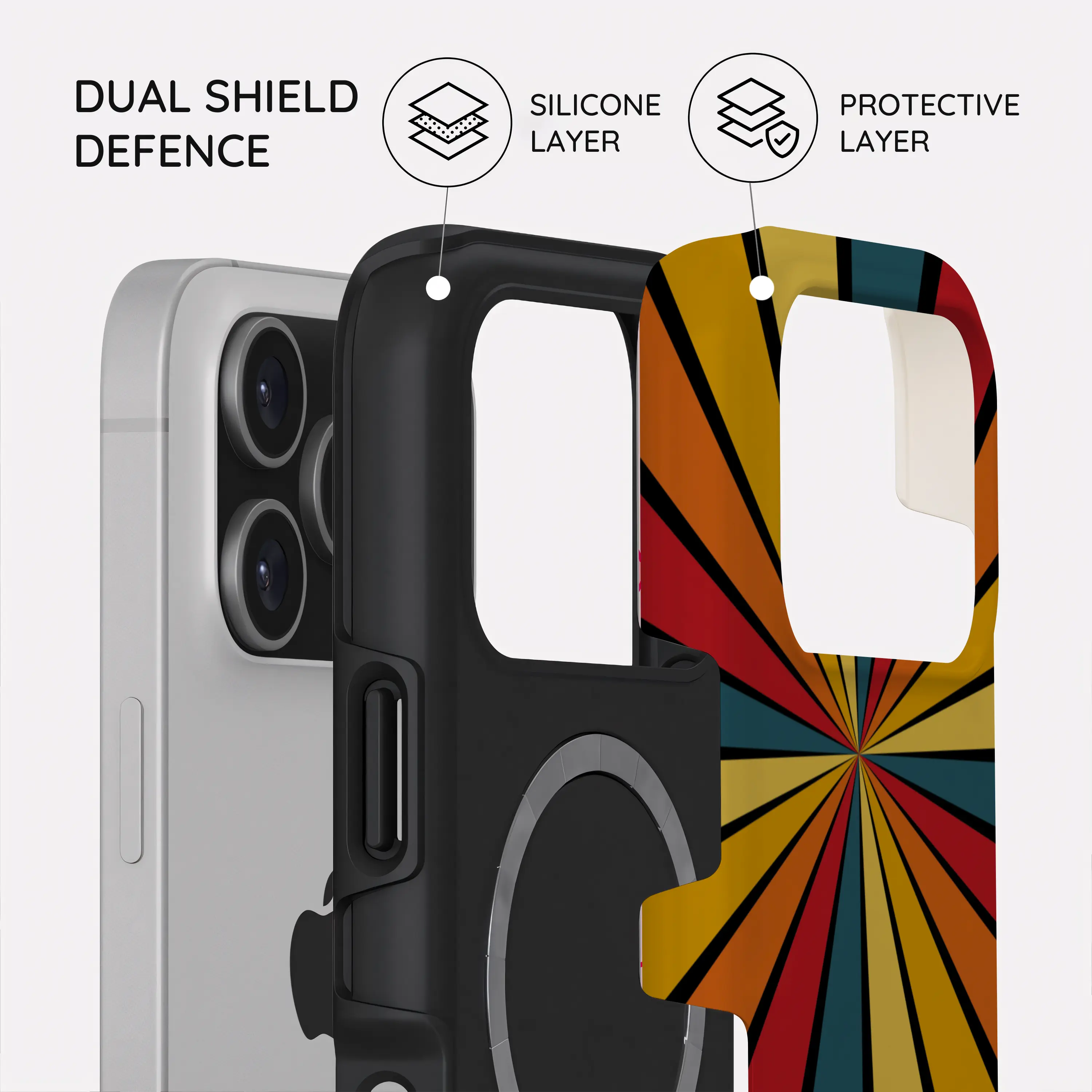 Kaleido Strokes - iPhone 17 Pro Case