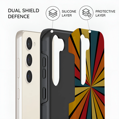 Kaleido Strokes - Samsung Galaxy S23 Plus Case