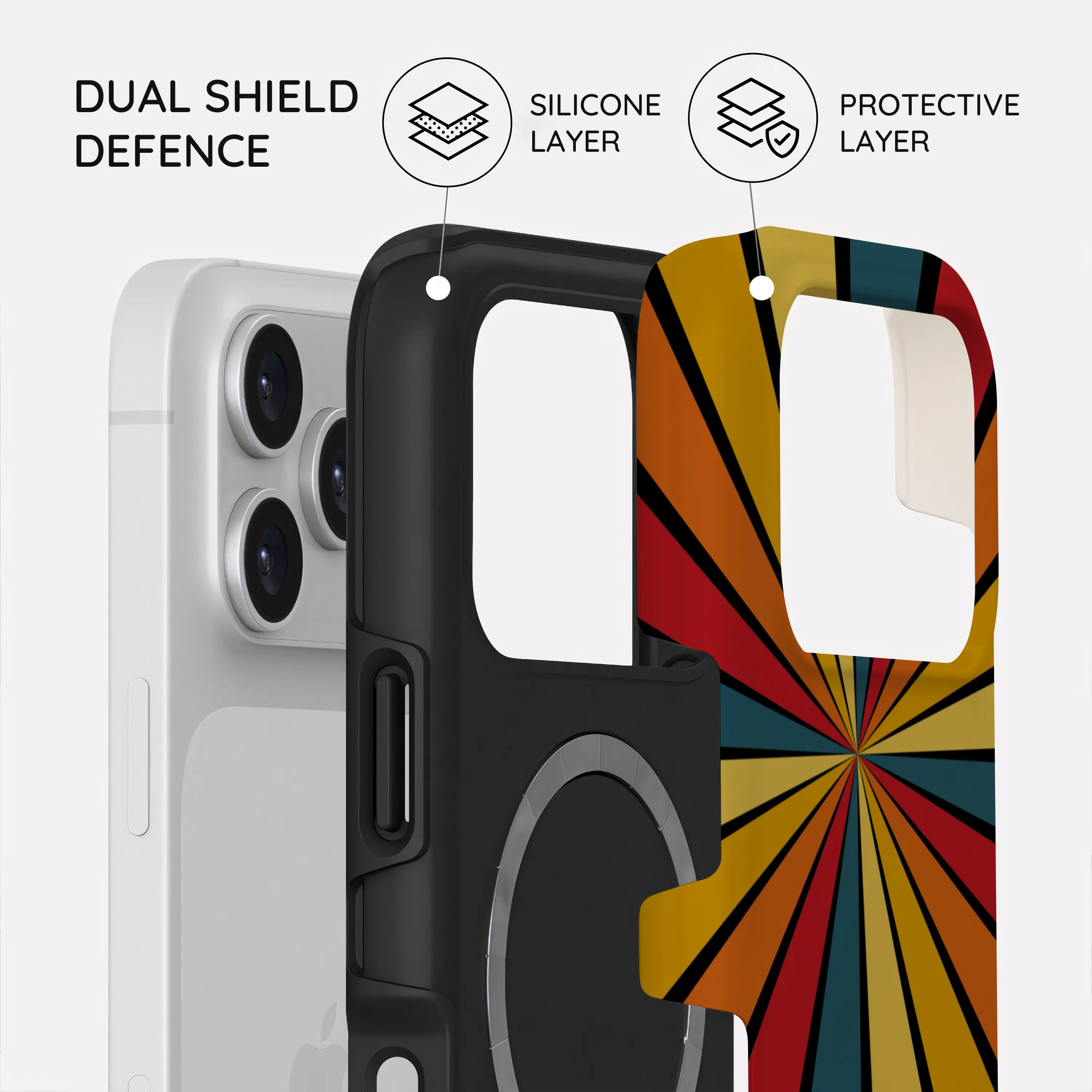 Kaleido Strokes - iPhone 17 Pro Case