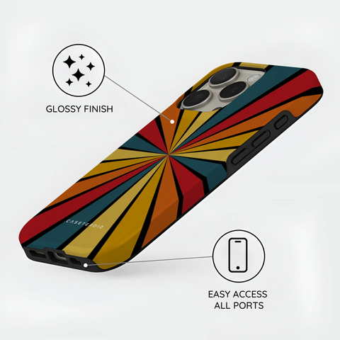 Kaleido Strokes - iPhone 16 Pro Max Case
