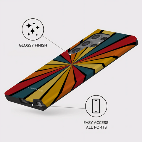 Kaleido Strokes - Samsung Galaxy S24 Ultra Case