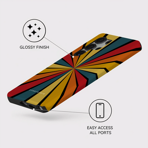 Kaleido Strokes - Samsung Galaxy S25 Ultra Case