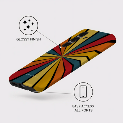 Kaleido Strokes - Samsung Galaxy S25 Case