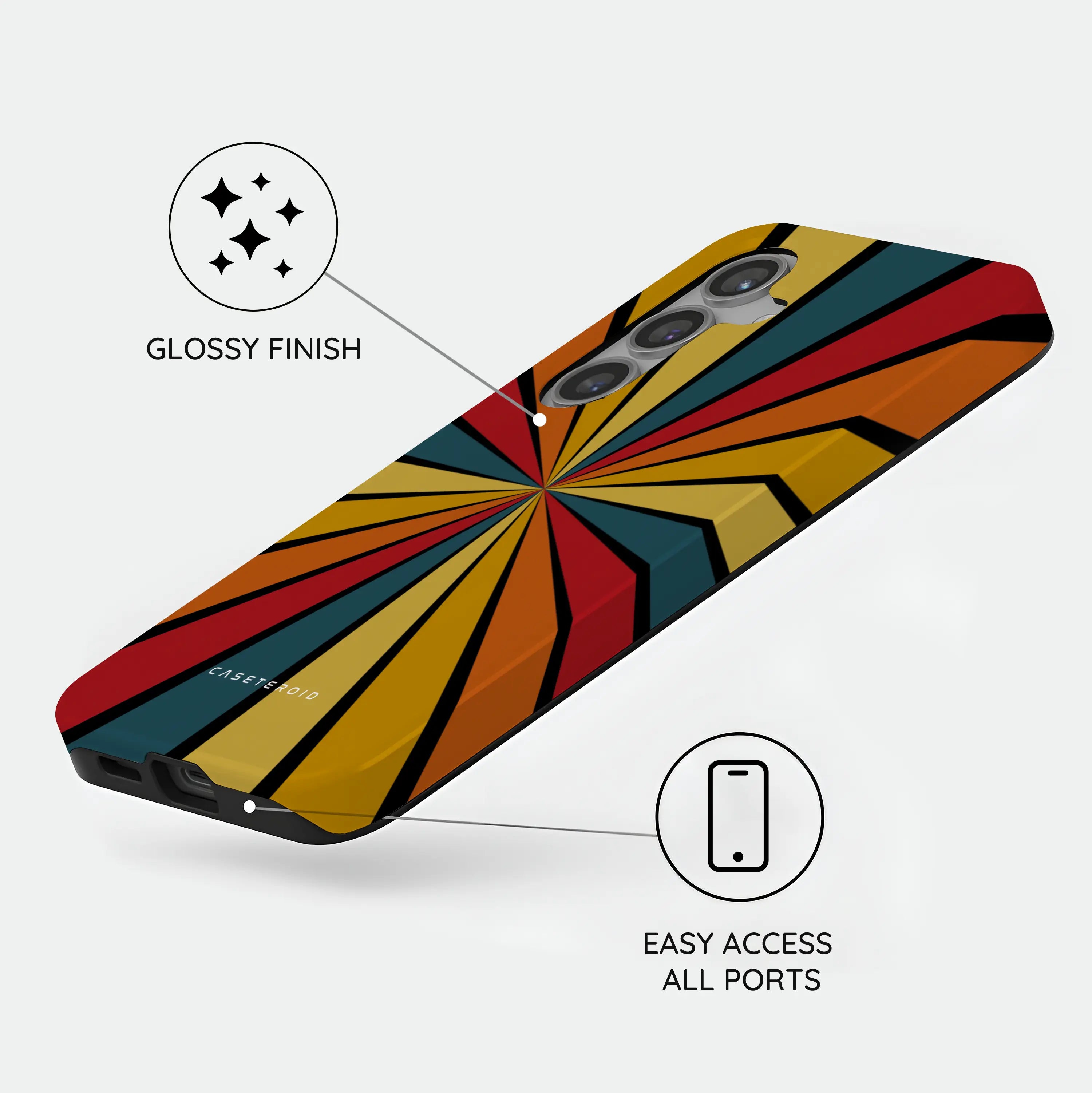 Kaleido Strokes - Samsung Galaxy S24 Plus Case