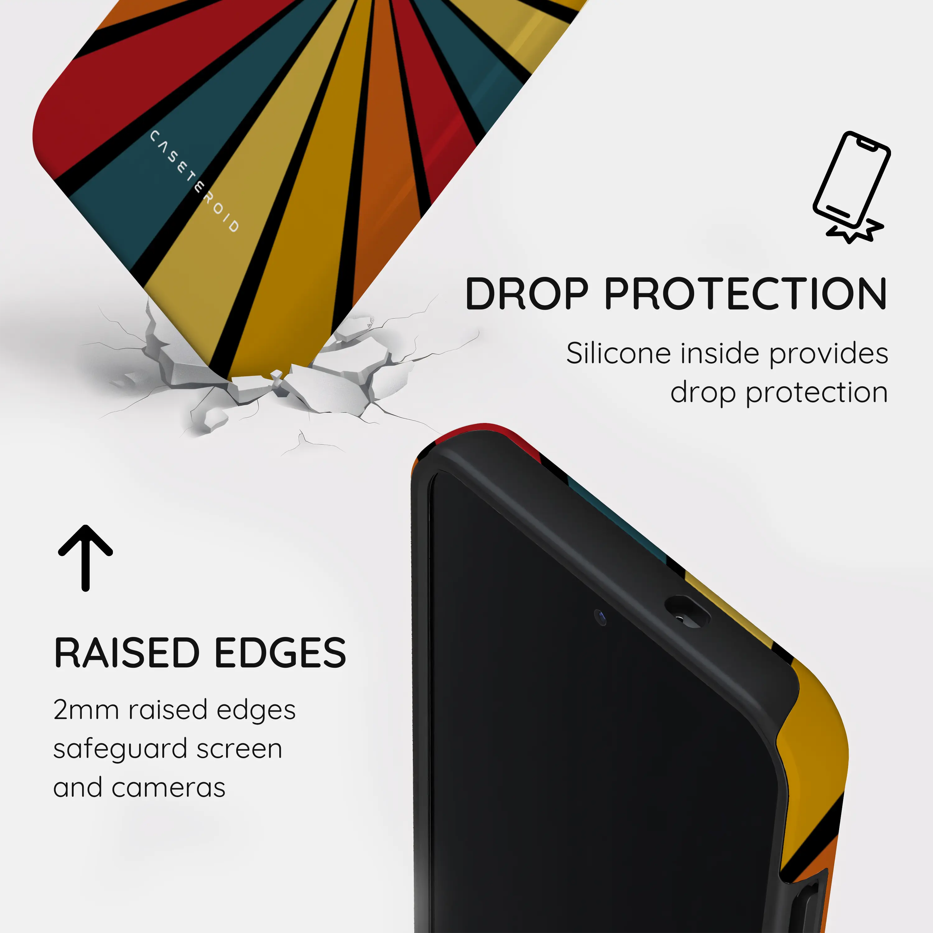 Kaleido Strokes - Samsung Galaxy S25 Case