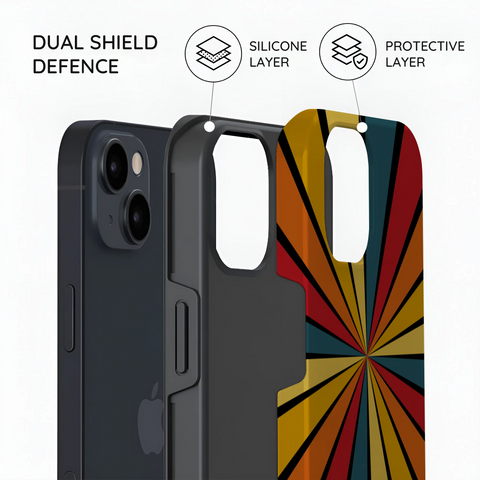 Kaleido Strokes - iPhone 15 Plus Case