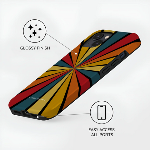 Kaleido Strokes - iPhone 15 Plus Case