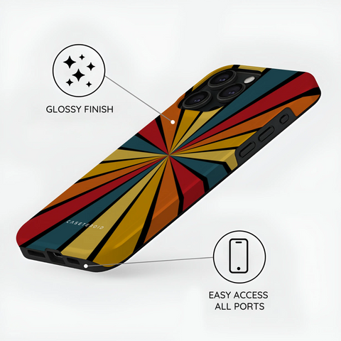 Kaleido Strokes - iPhone 15 Pro Max Case