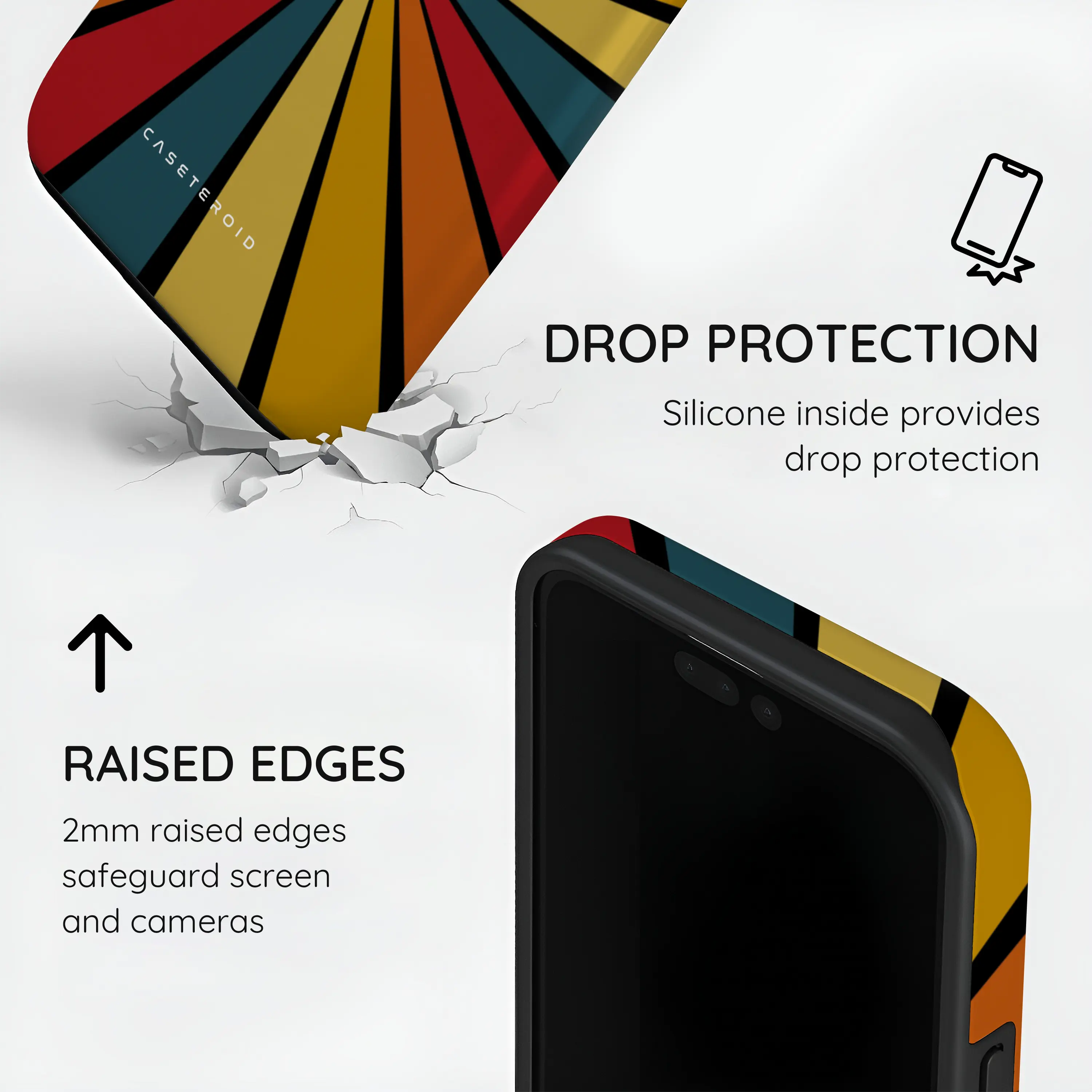 Kaleido Strokes - iPhone 15 Pro Max Case