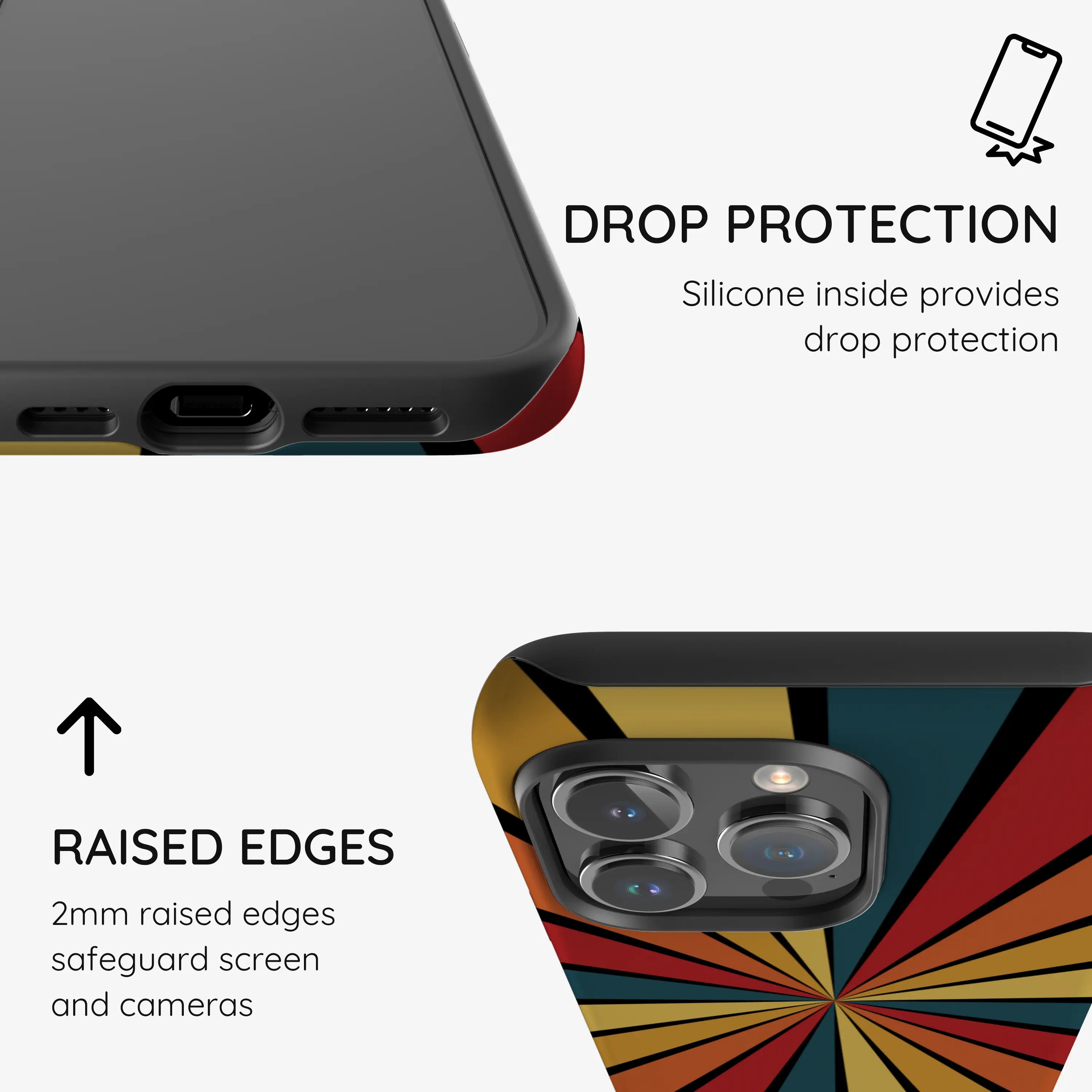 Kaleido Strokes - iPhone 14 Pro Max Case