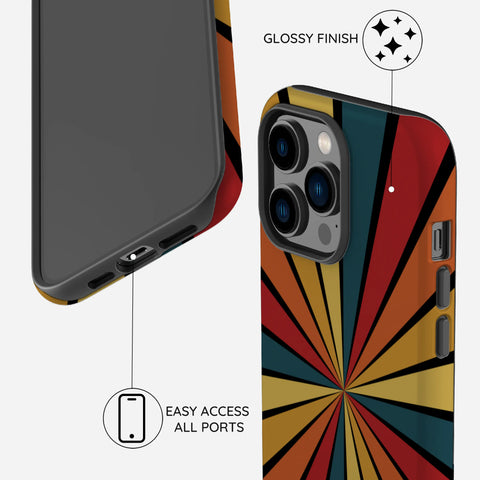 Kaleido Strokes - iPhone 14 Pro Case