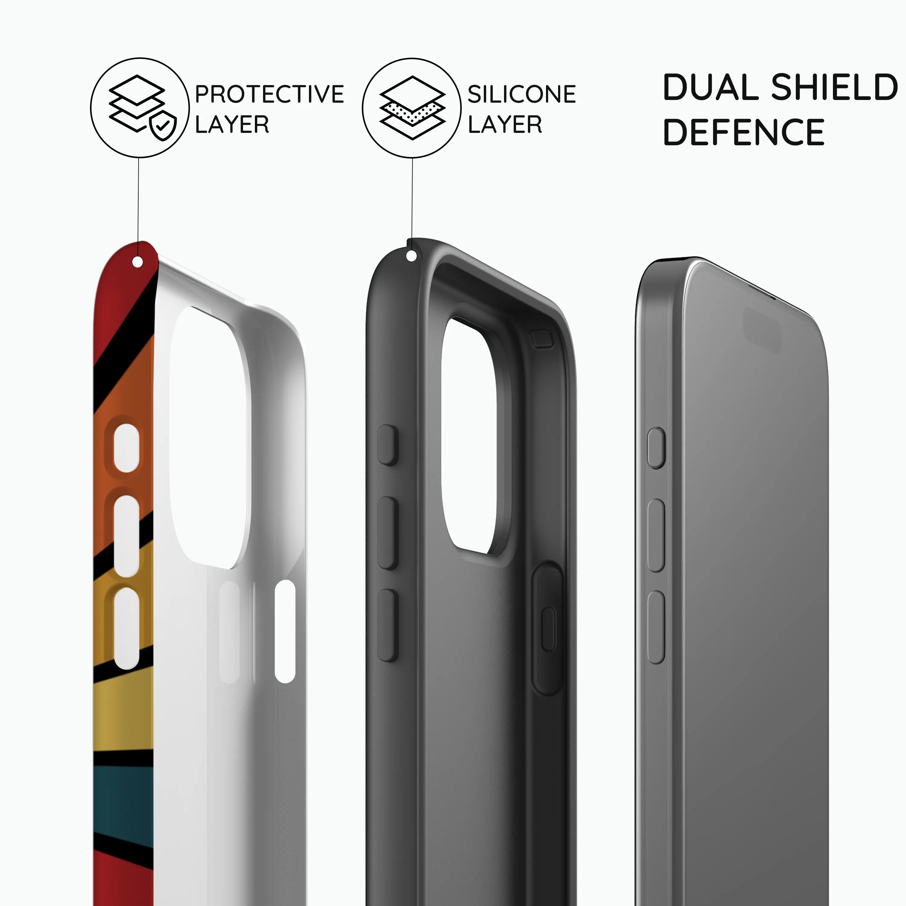 Kaleido Strokes - iPhone 15 Pro Case