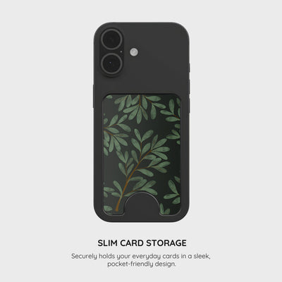 Leafy Canopy - Magnetic Wallet & Stand