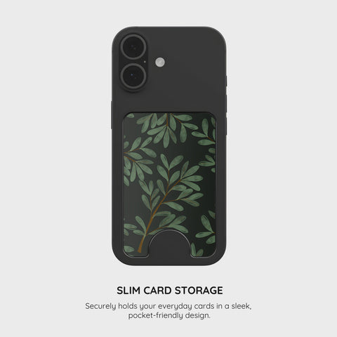 Leafy Canopy - Magnetic Wallet & Stand